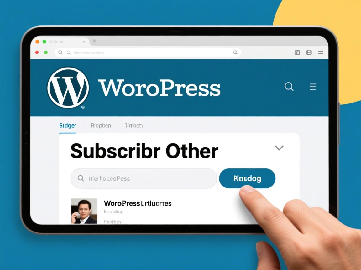 如何在WordPress订阅其他博客?  第1张 如何在WordPress订阅其他博客?  第1张