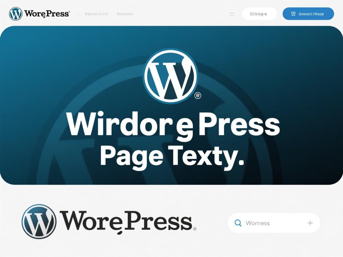 如何修改WordPress页面文字?  第3张 如何修改WordPress页面文字?  第3张