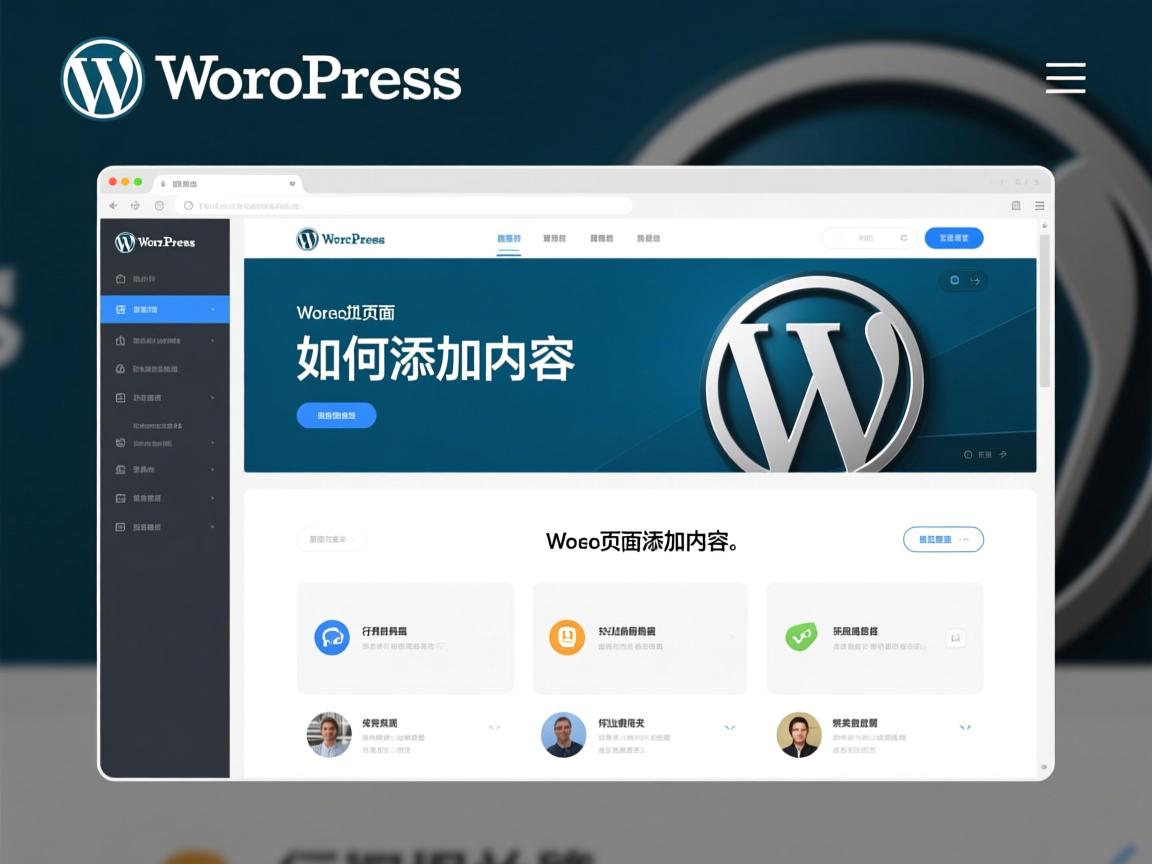 WordPress指定页面如何添加内容?  第2张 WordPress指定页面如何添加内容?  第2张