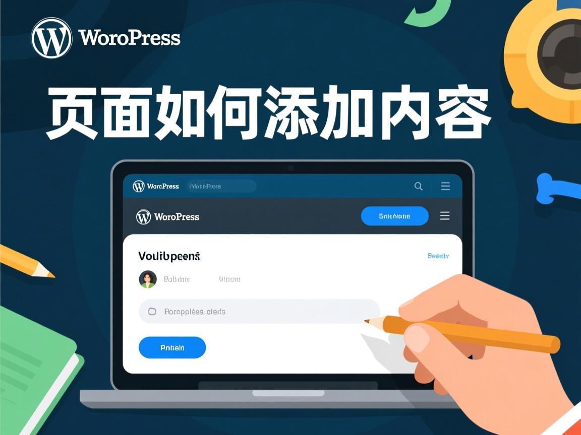WordPress指定页面如何添加内容?  第3张 WordPress指定页面如何添加内容?  第3张