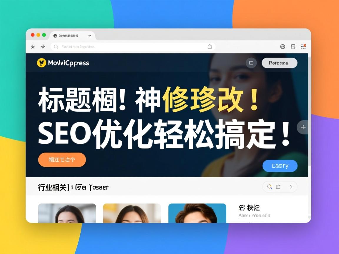 WordPress标题栏修改？SEO优化轻松搞定！