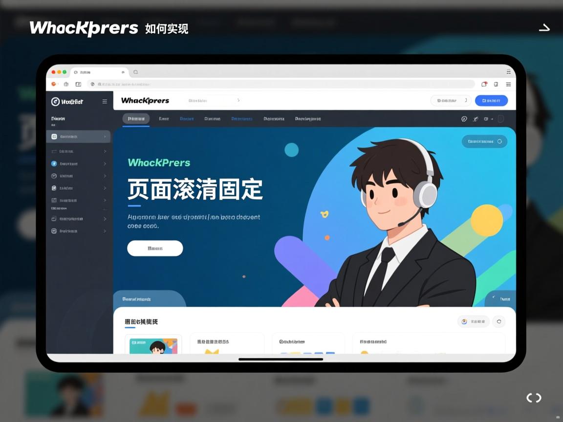 WordPress如何实现页面滚动固定?  第2张 WordPress如何实现页面滚动固定?  第2张