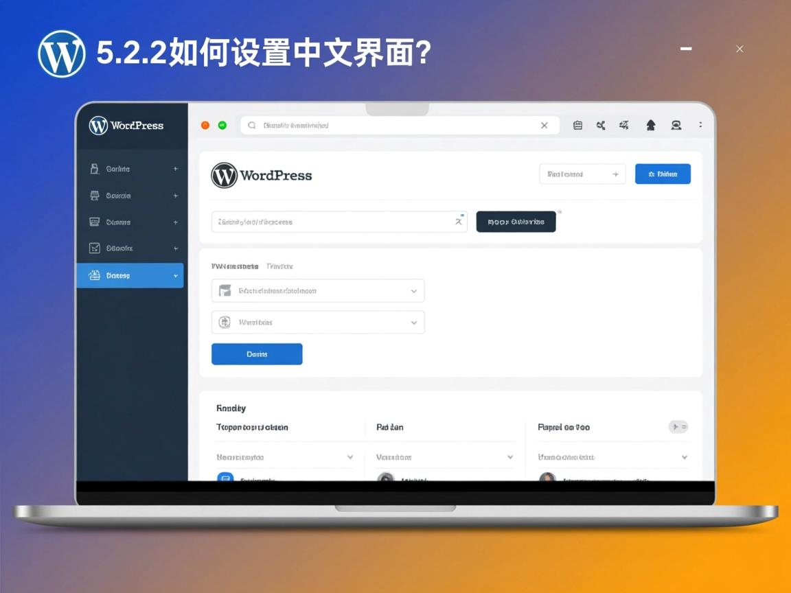 WordPress 5.2.2如何设置中文界面?  第2张 WordPress 5.2.2如何设置中文界面?  第2张