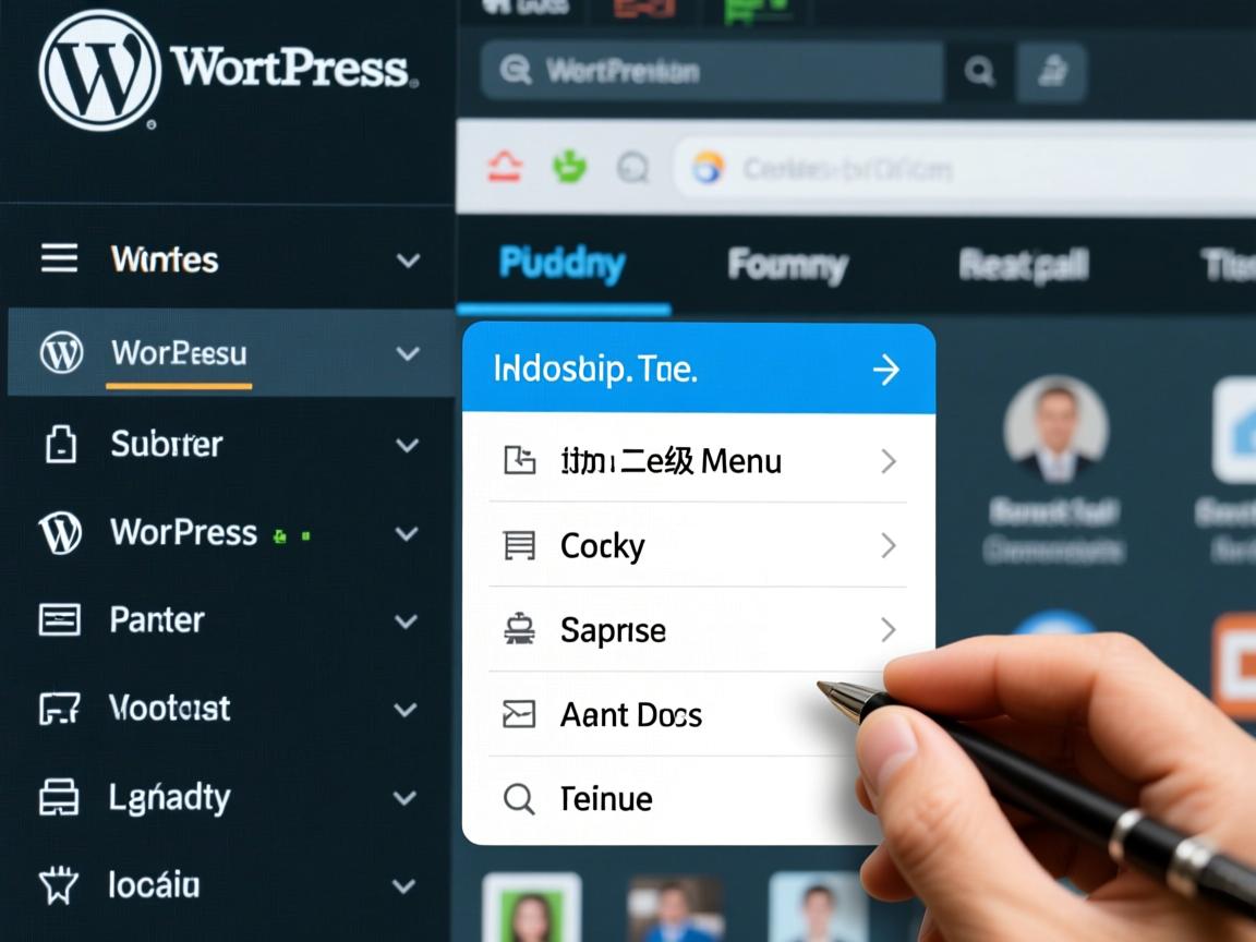 WordPress如何添加二级菜单?  第3张 WordPress如何添加二级菜单?  第3张
