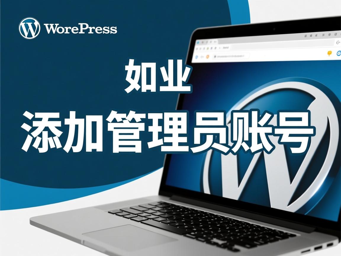WordPress如何添加管理员账号  第1张 WordPress如何添加管理员账号  第1张