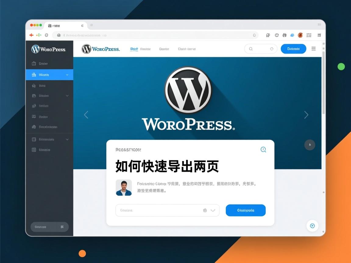 WordPress如何快速导出网页?  第2张 WordPress如何快速导出网页?  第2张