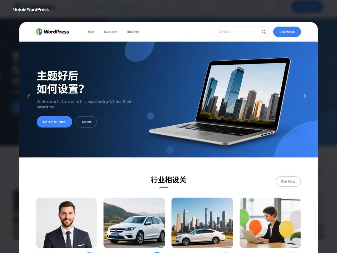 WordPress主题选好后如何设置？  第1张