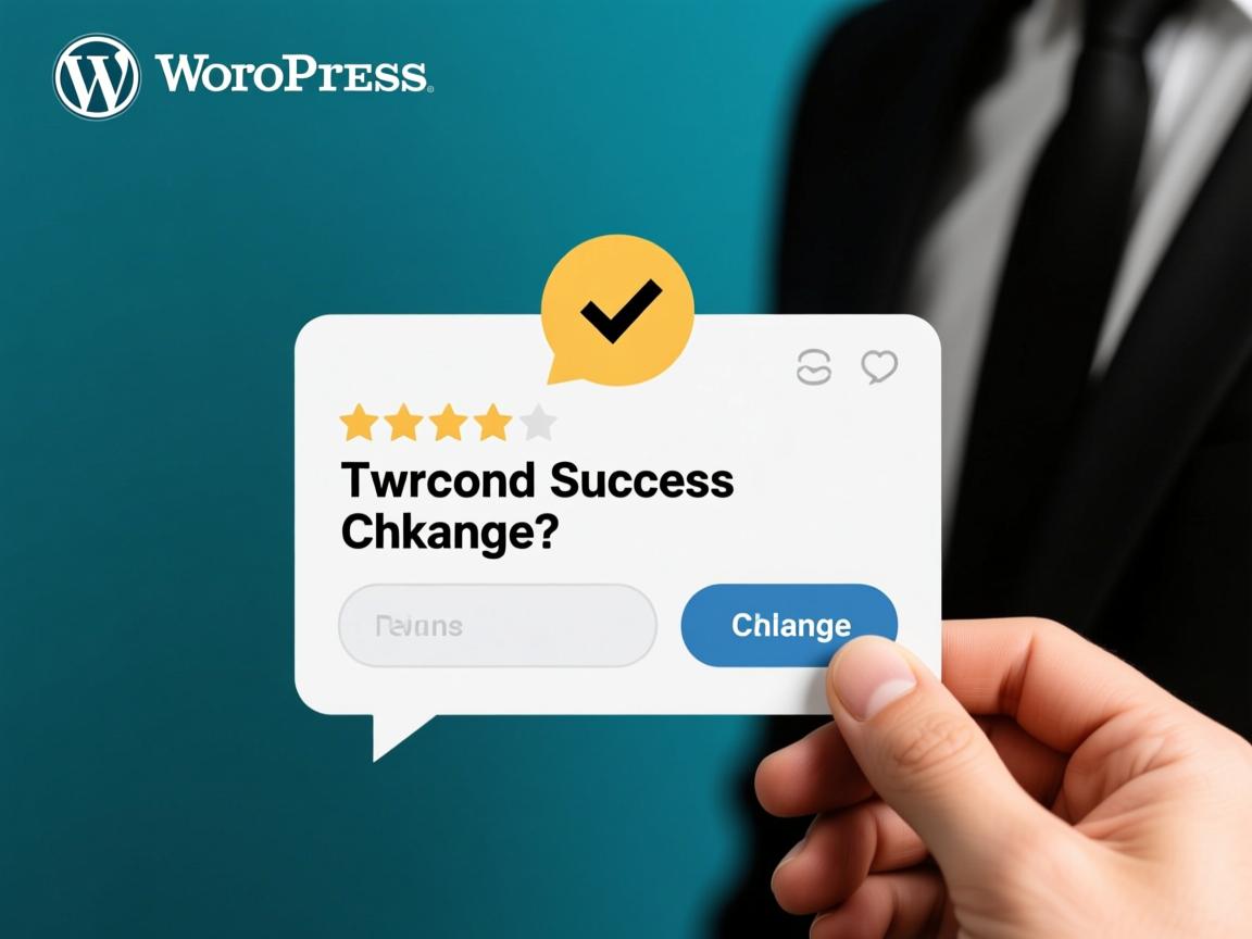 WordPress评论成功提示如何更改?  第1张 WordPress评论成功提示如何更改?  第1张