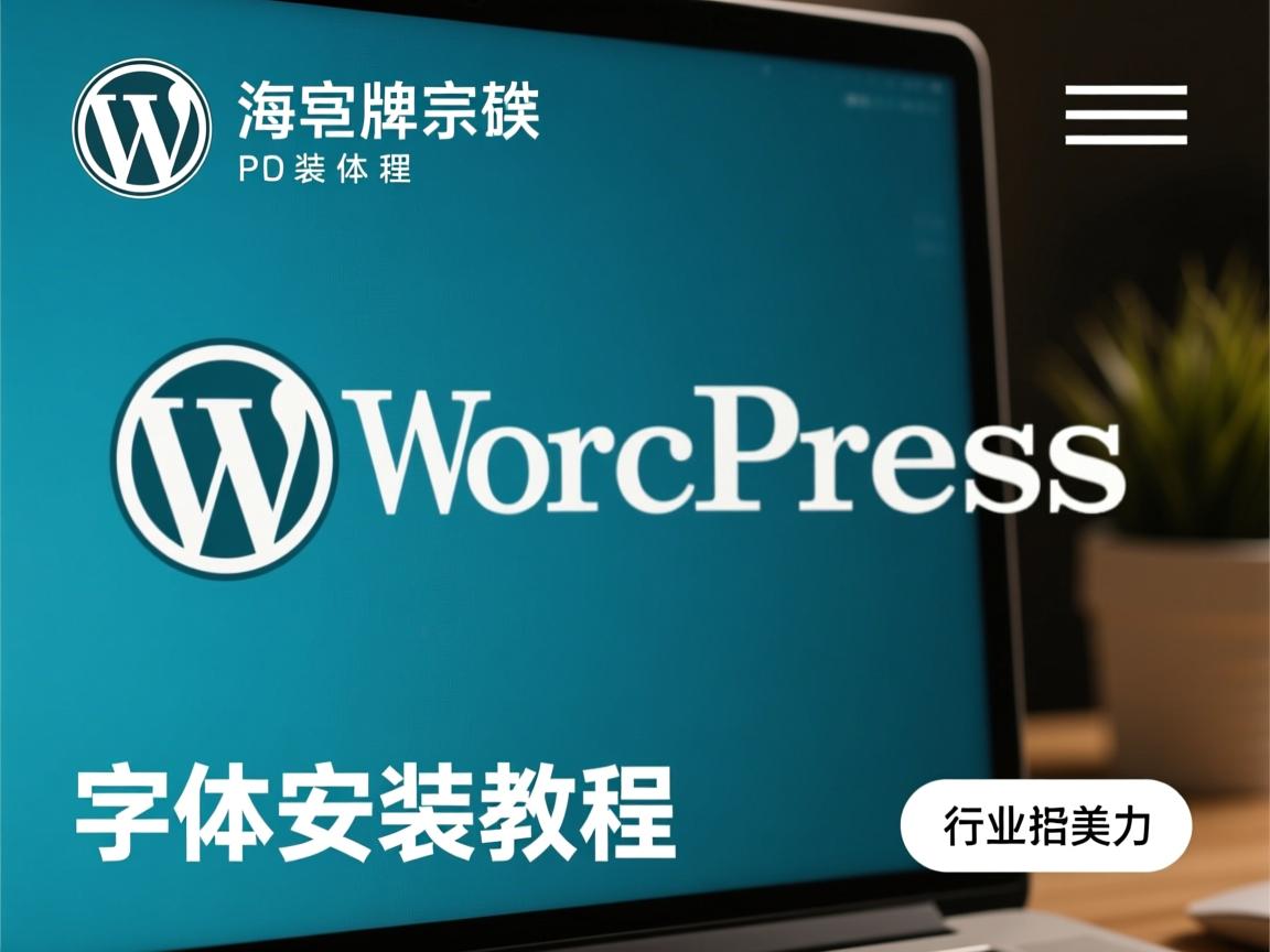 PC端WordPress字体安装教程  第2张 PC端WordPress字体安装教程  第2张