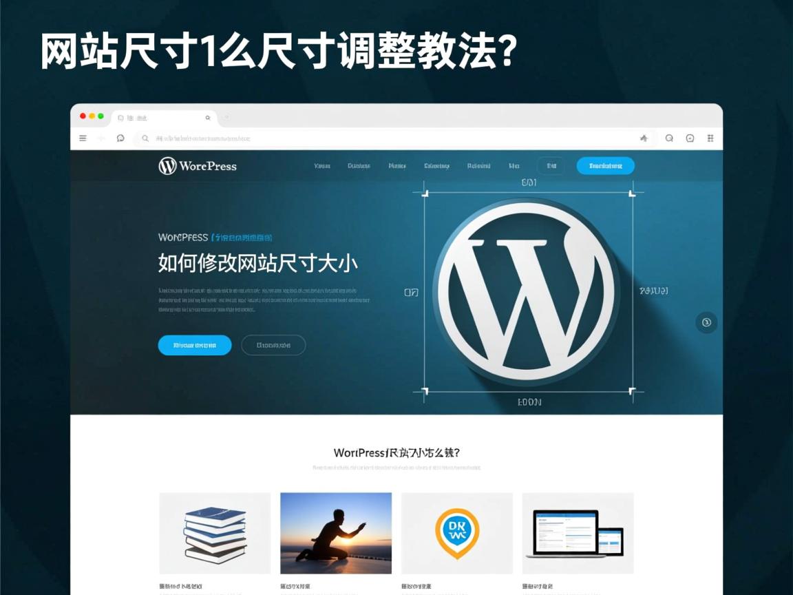 WordPress网站尺寸如何修改？，怎么调整WordPress网站尺寸？，WordPress如何修改网站尺寸大小？，WordPress网站大小怎么改？，WordPress改网站尺寸教程？，WordPress尺寸调整方法？  第3张