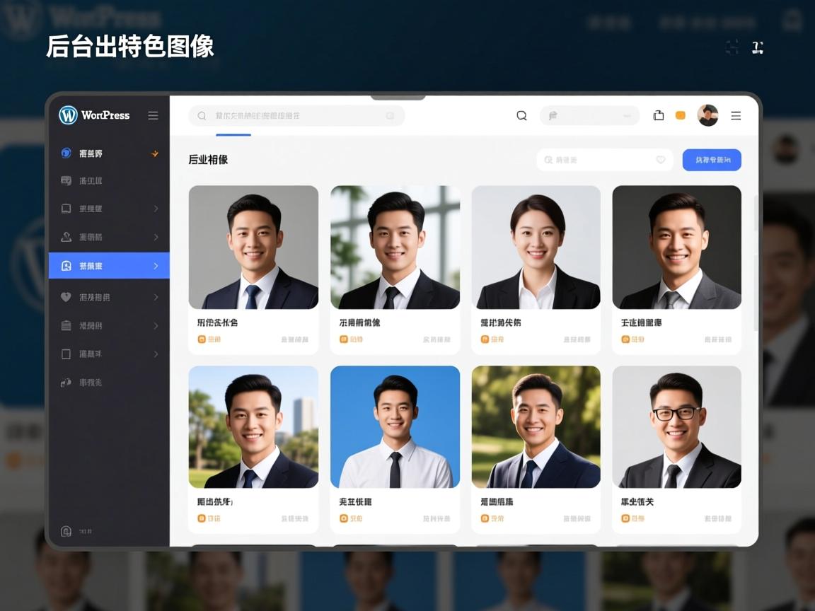 WordPress后台如何调出特色图像?