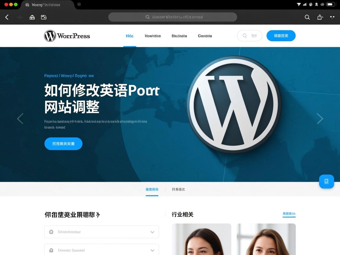 WordPress如何修改英文网站调整?  第1张 WordPress如何修改英文网站调整?  第1张