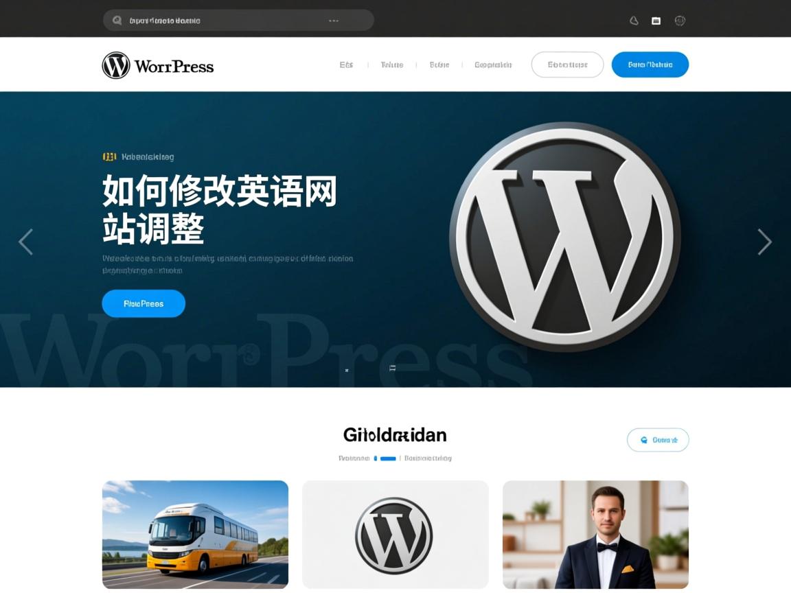 WordPress如何修改英文网站调整?  第2张 WordPress如何修改英文网站调整?  第2张