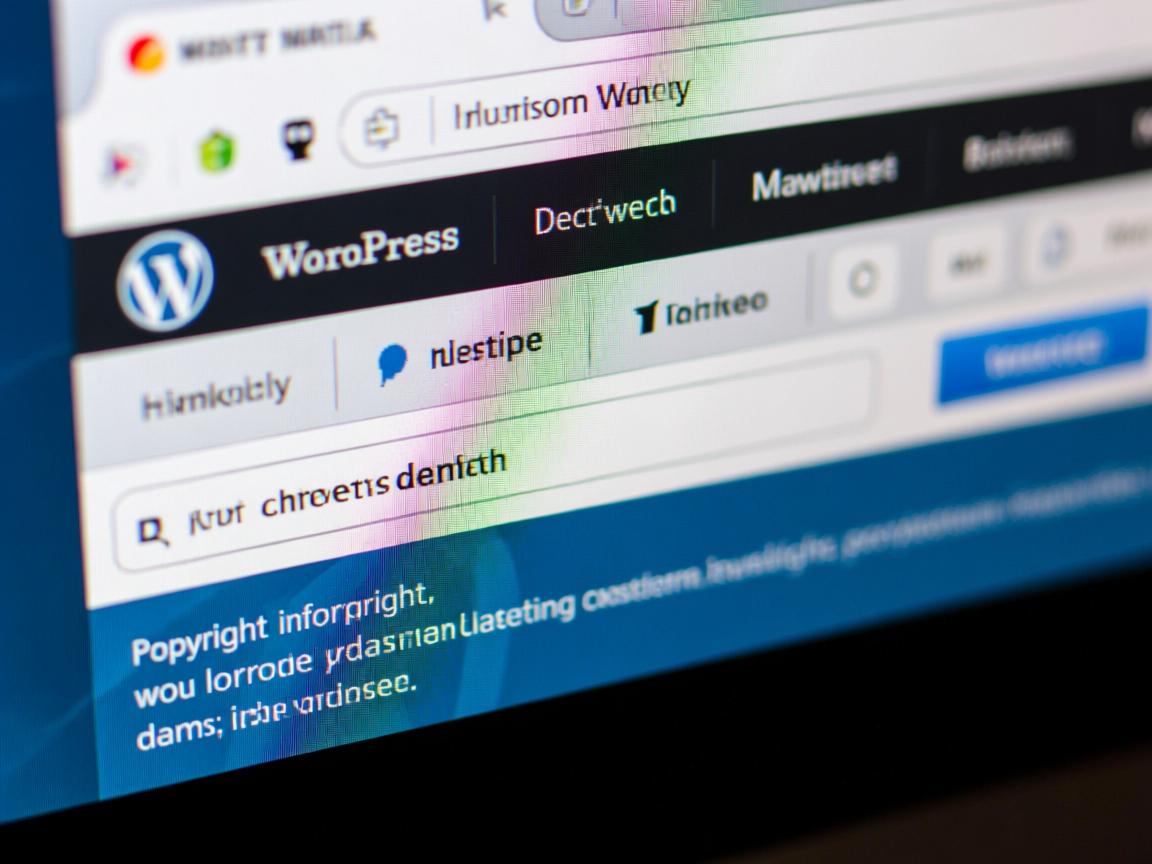 如何删除WordPress底部版权信息  第1张 如何删除WordPress底部版权信息  第1张