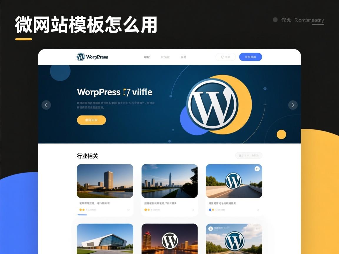 wordpress 微网站模板怎么用  第1张 wordpress 微网站模板怎么用  第1张