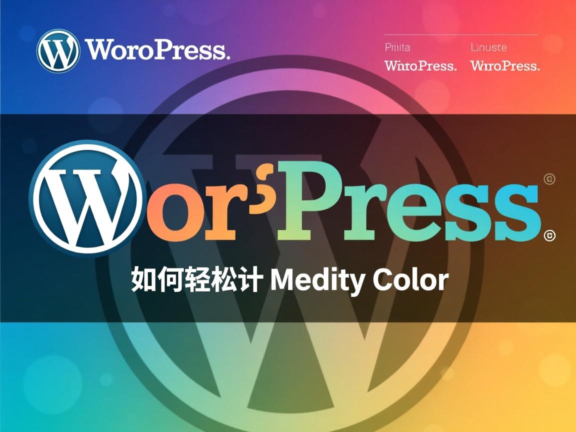 WordPress如何轻松修改文字颜色?  第1张 WordPress如何轻松修改文字颜色?  第1张