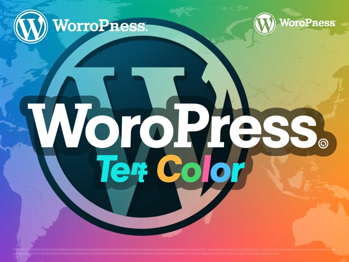 WordPress如何轻松修改文字颜色?  第2张 WordPress如何轻松修改文字颜色?  第2张