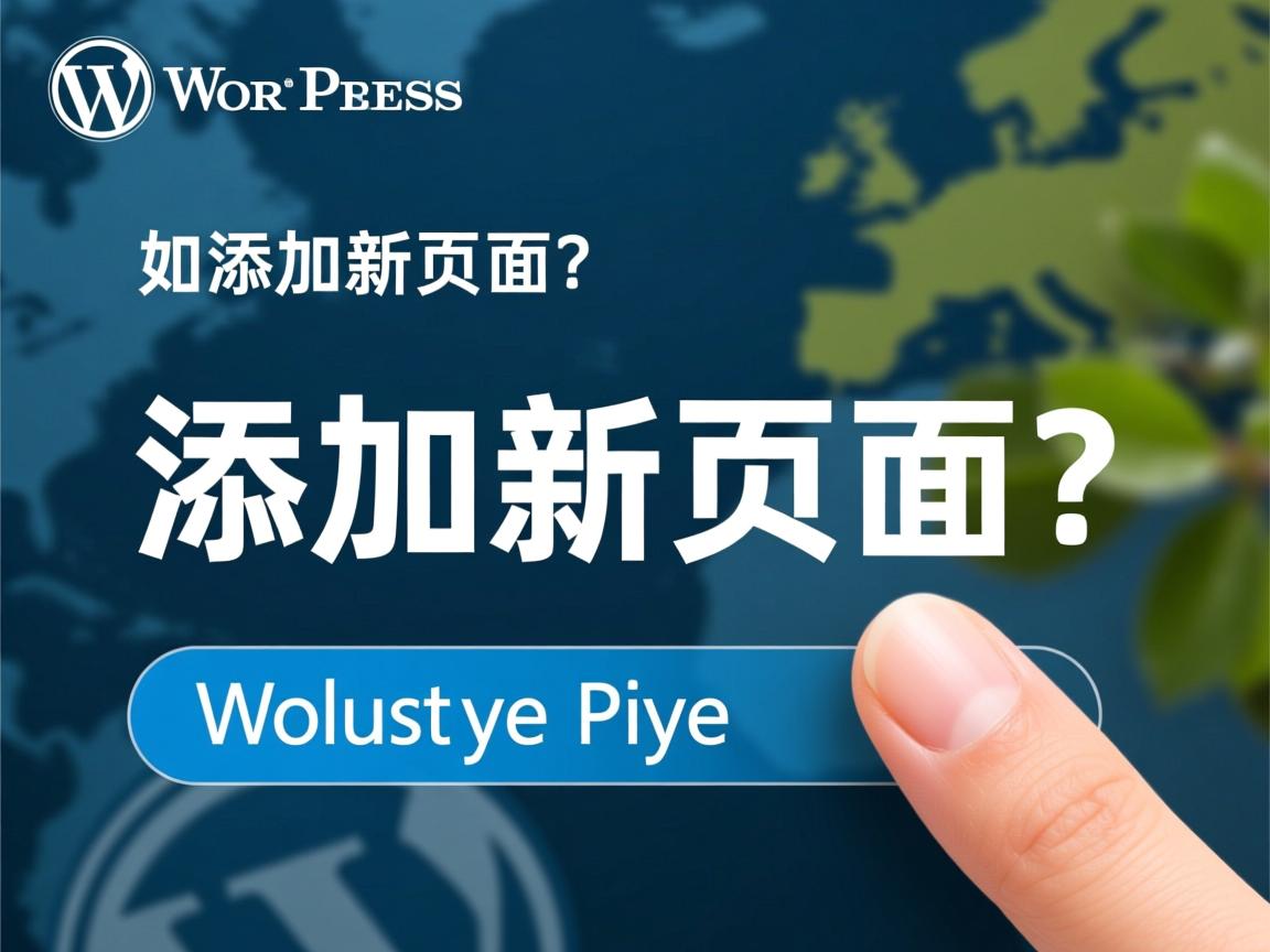 WordPress如何添加新页面?  第1张 WordPress如何添加新页面?  第1张