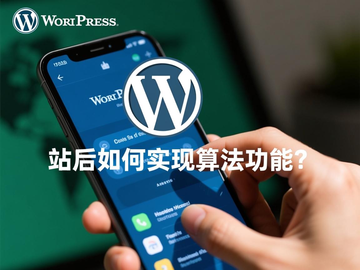 WordPress建站后如何实现算法功能?  第3张 WordPress建站后如何实现算法功能?  第3张