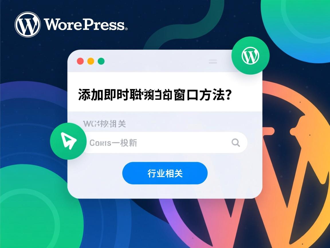 WordPress添加即时联系窗口方法？  第2张