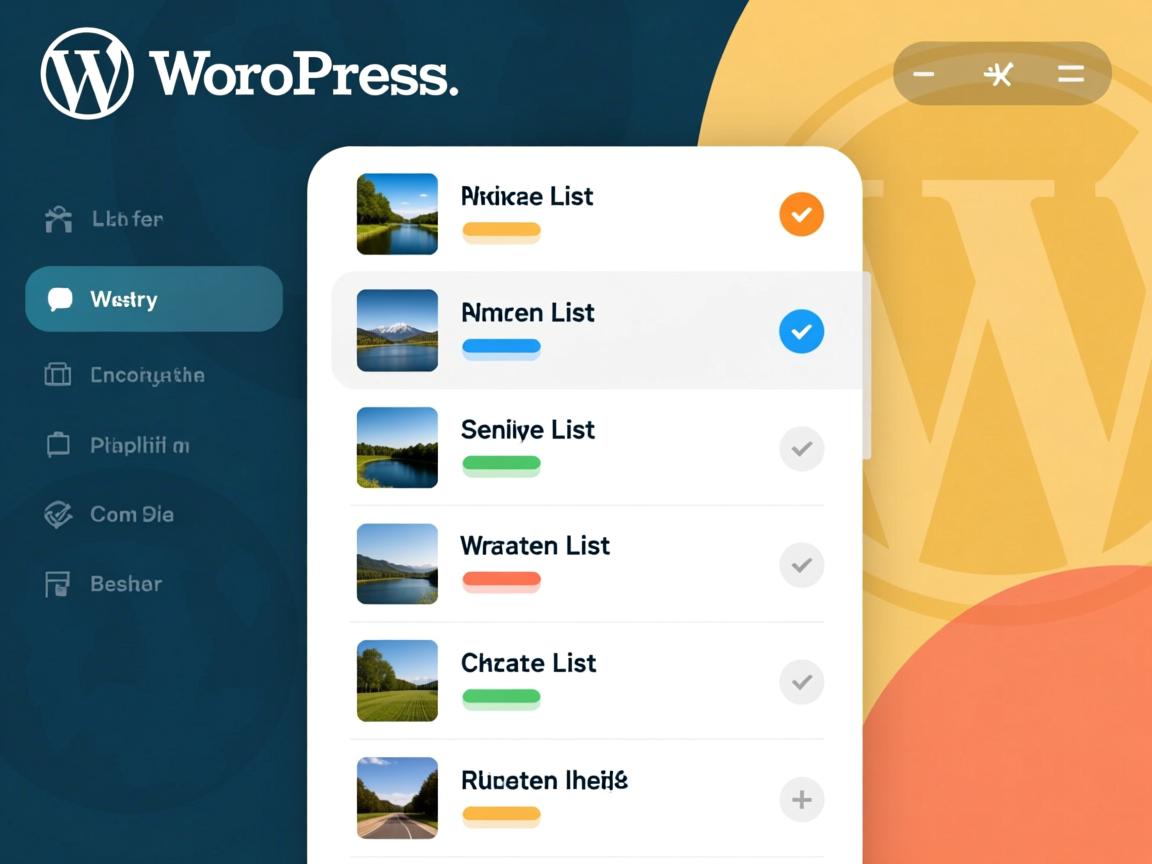 WordPress如何轻松制作图片列表?  第1张 WordPress如何轻松制作图片列表?  第1张