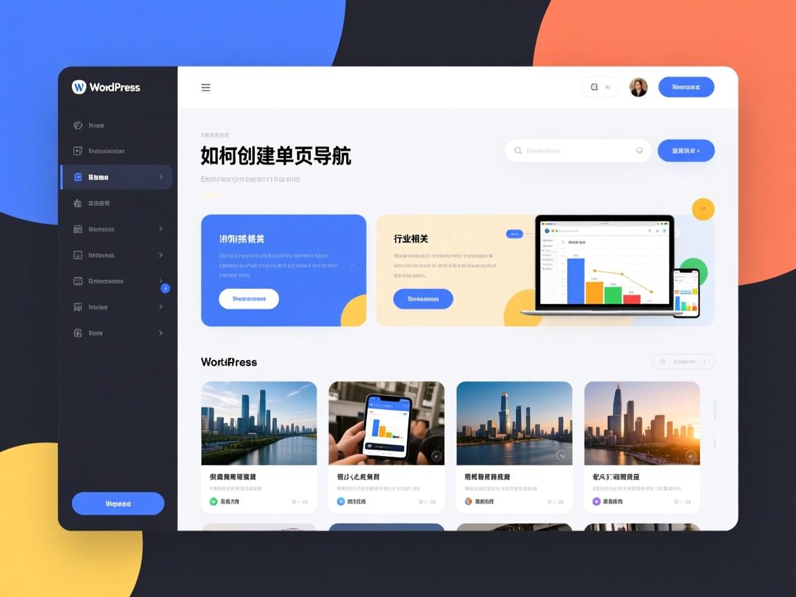 WordPress如何轻松创建单页导航?  第1张 WordPress如何轻松创建单页导航?  第1张