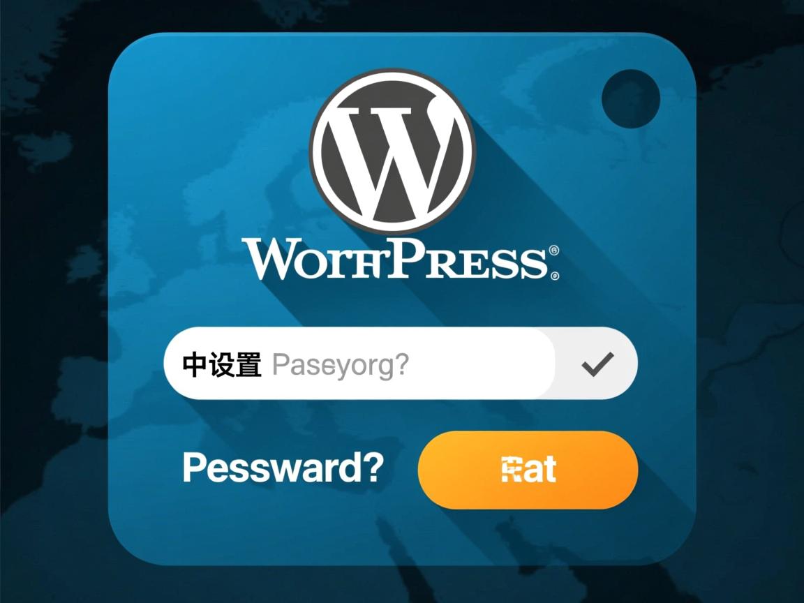 WordPress安装后如何设置密码?  第3张 WordPress安装后如何设置密码?  第3张