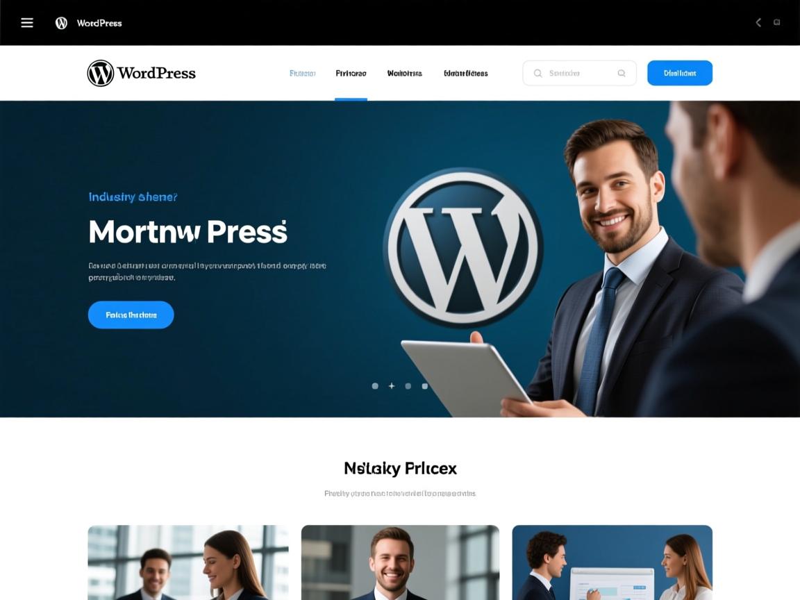 WordPress网站用的什么主题?  第2张 WordPress网站用的什么主题?  第2张