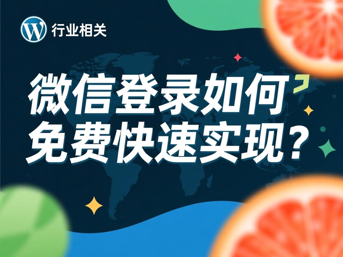 WordPress微信登录如何免费快速实现?  第1张 WordPress微信登录如何免费快速实现?  第1张