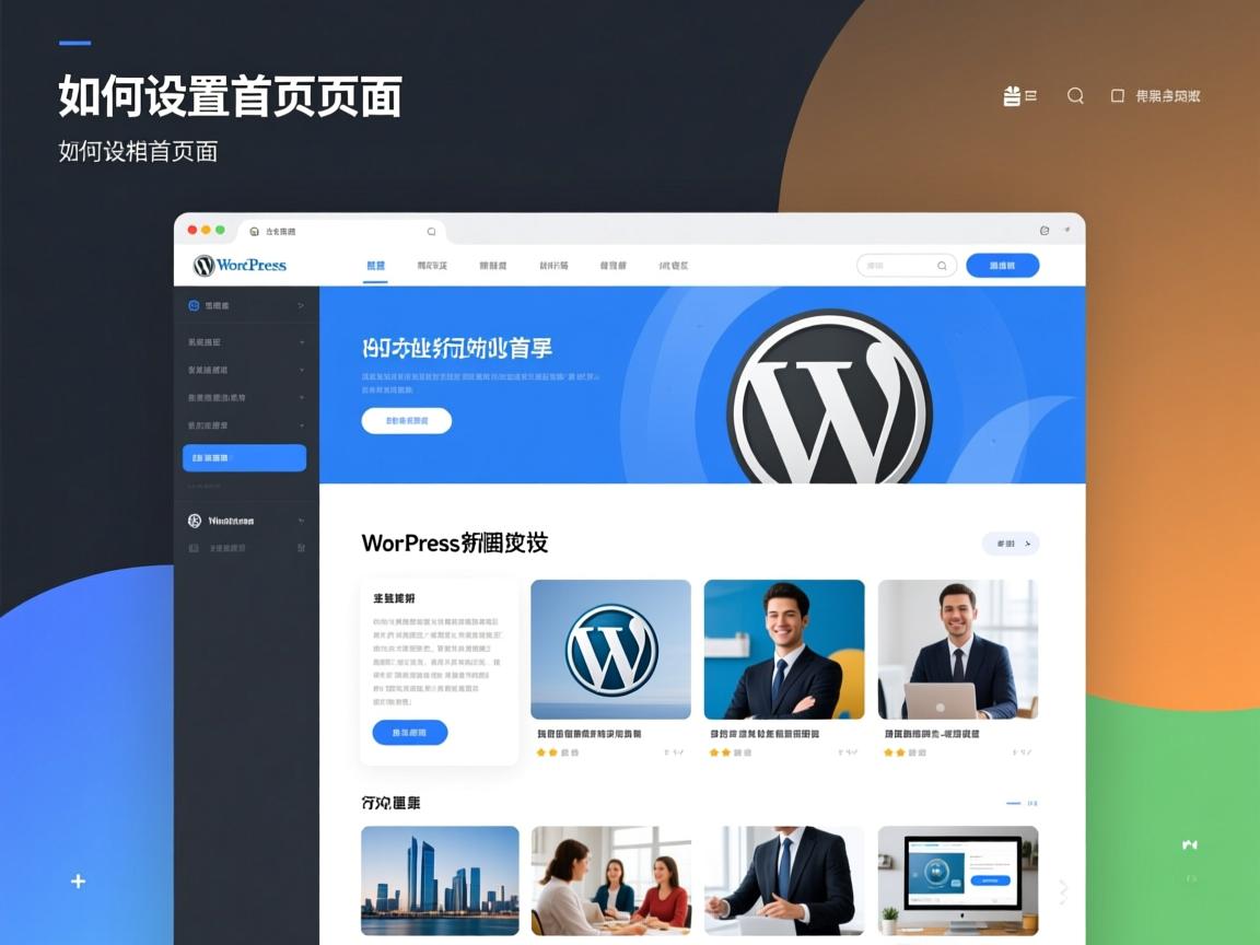 WordPress如何设置首页页面？  第1张