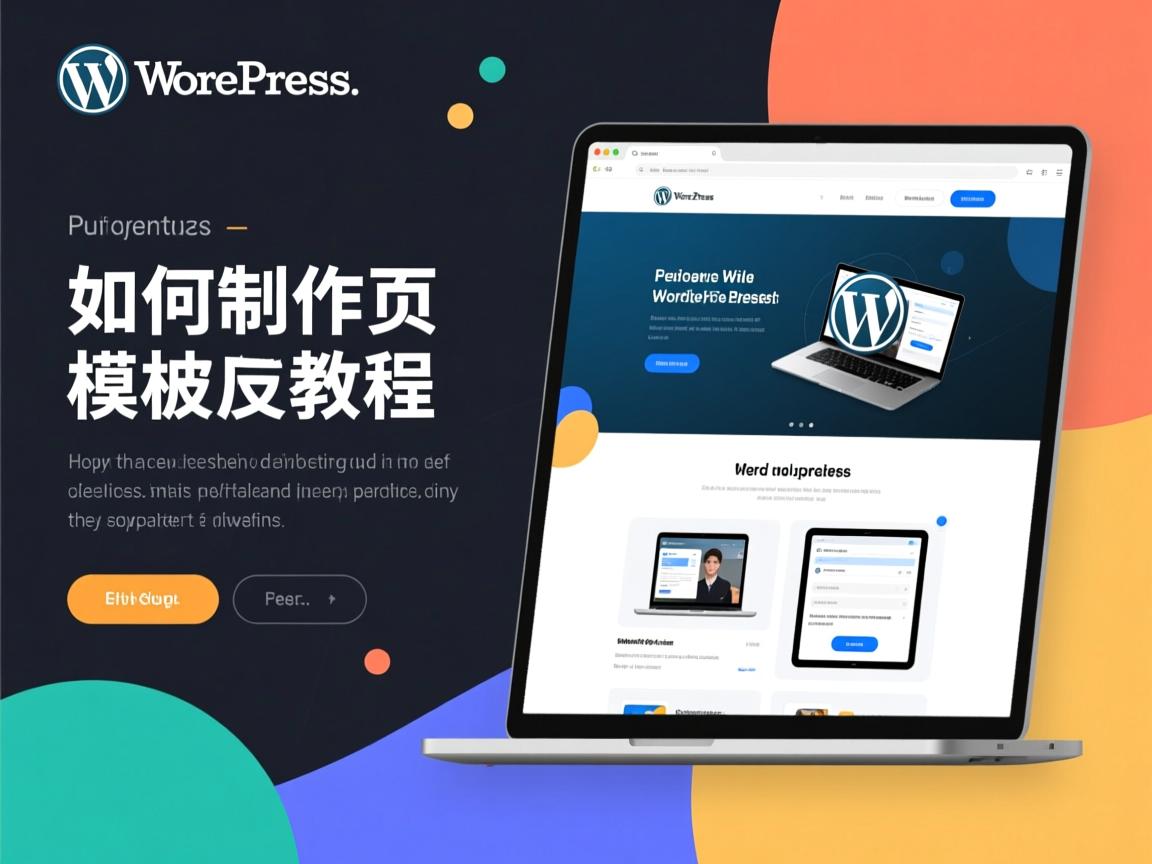 WordPress如何制作单页模板教程  第1张 WordPress如何制作单页模板教程  第1张