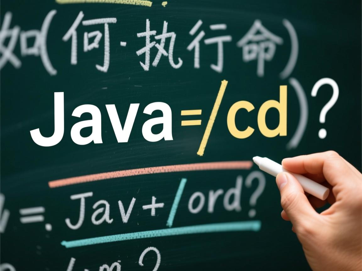 Java如何执行cd命令?  第1张 Java如何执行cd命令?  第1张