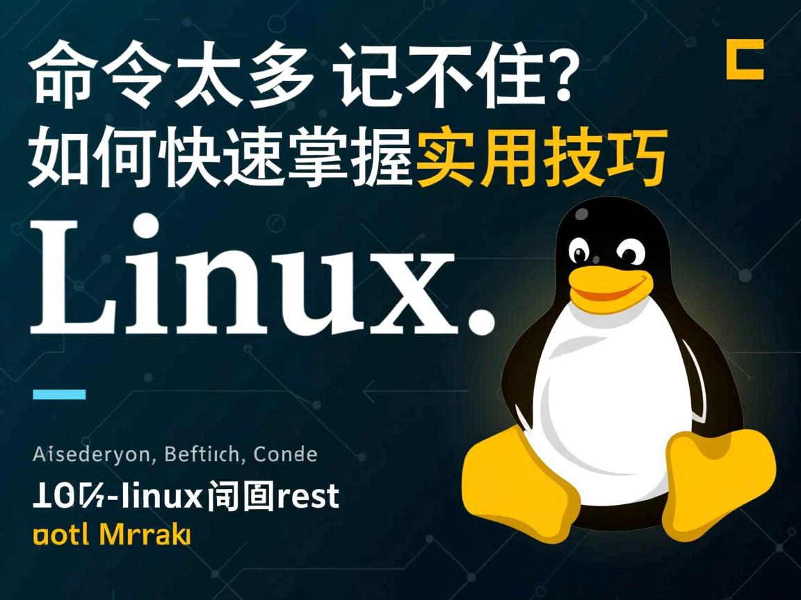 Linux命令太多记不住?如何快速掌握实用技巧  第3张 Linux命令太多记不住?如何快速掌握实用技巧  第3张