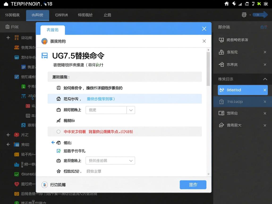 UG7.5替换命令如何操作?详细步骤分享  第2张 UG7.5替换命令如何操作?详细步骤分享  第2张