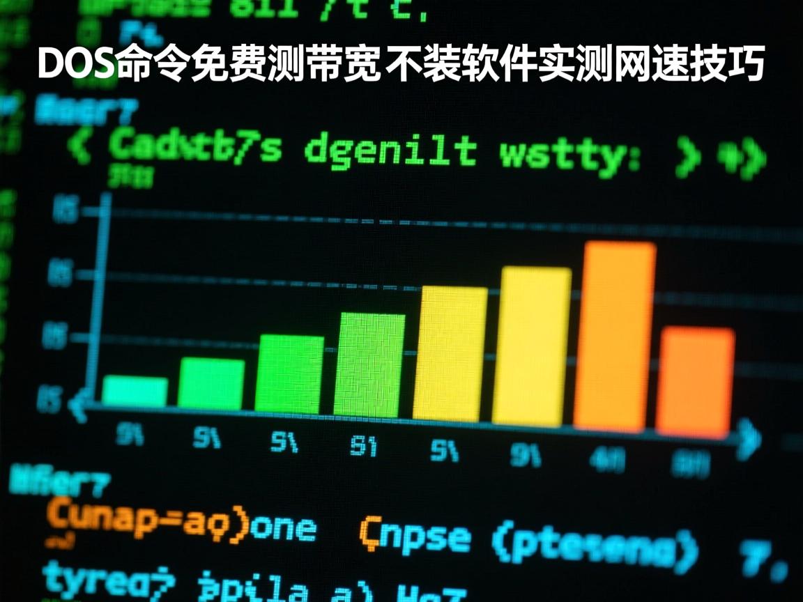 DOS命令免费测带宽,不装软件实测网速技巧  第3张 DOS命令免费测带宽,不装软件实测网速技巧  第3张