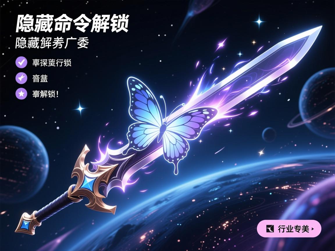 流星蝴蝶剑隐藏命令如何解锁  第1张 流星蝴蝶剑隐藏命令如何解锁  第1张