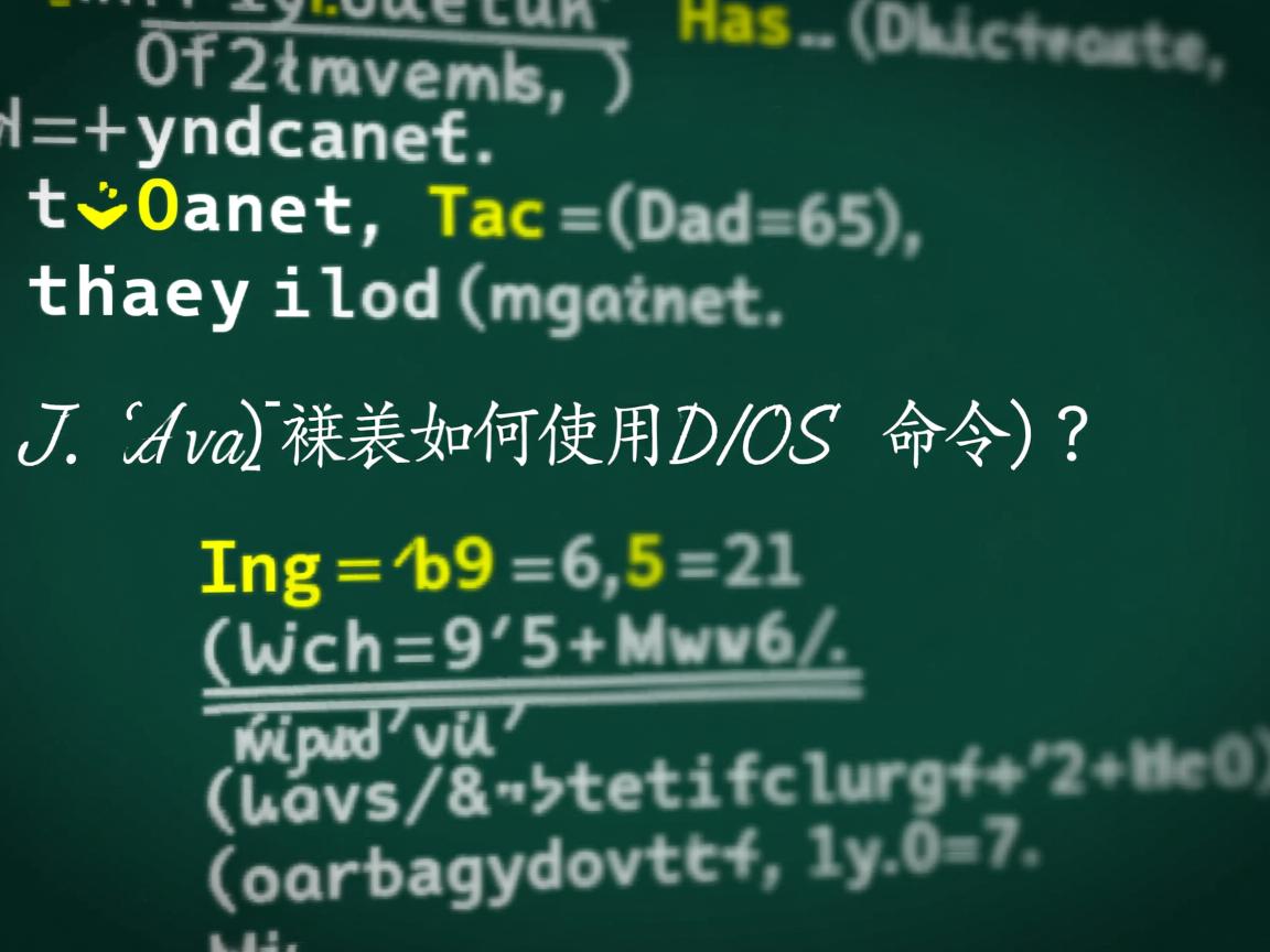 Java如何使用DOS命令?  第1张 Java如何使用DOS命令?  第1张
