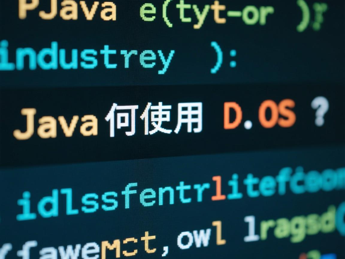 Java如何使用DOS命令?  第2张 Java如何使用DOS命令?  第2张