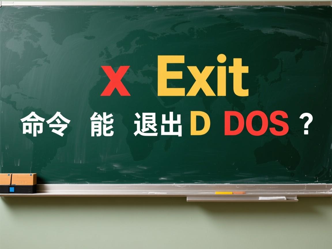 exit命令能退出DOS吗  第1张 exit命令能退出DOS吗  第1张