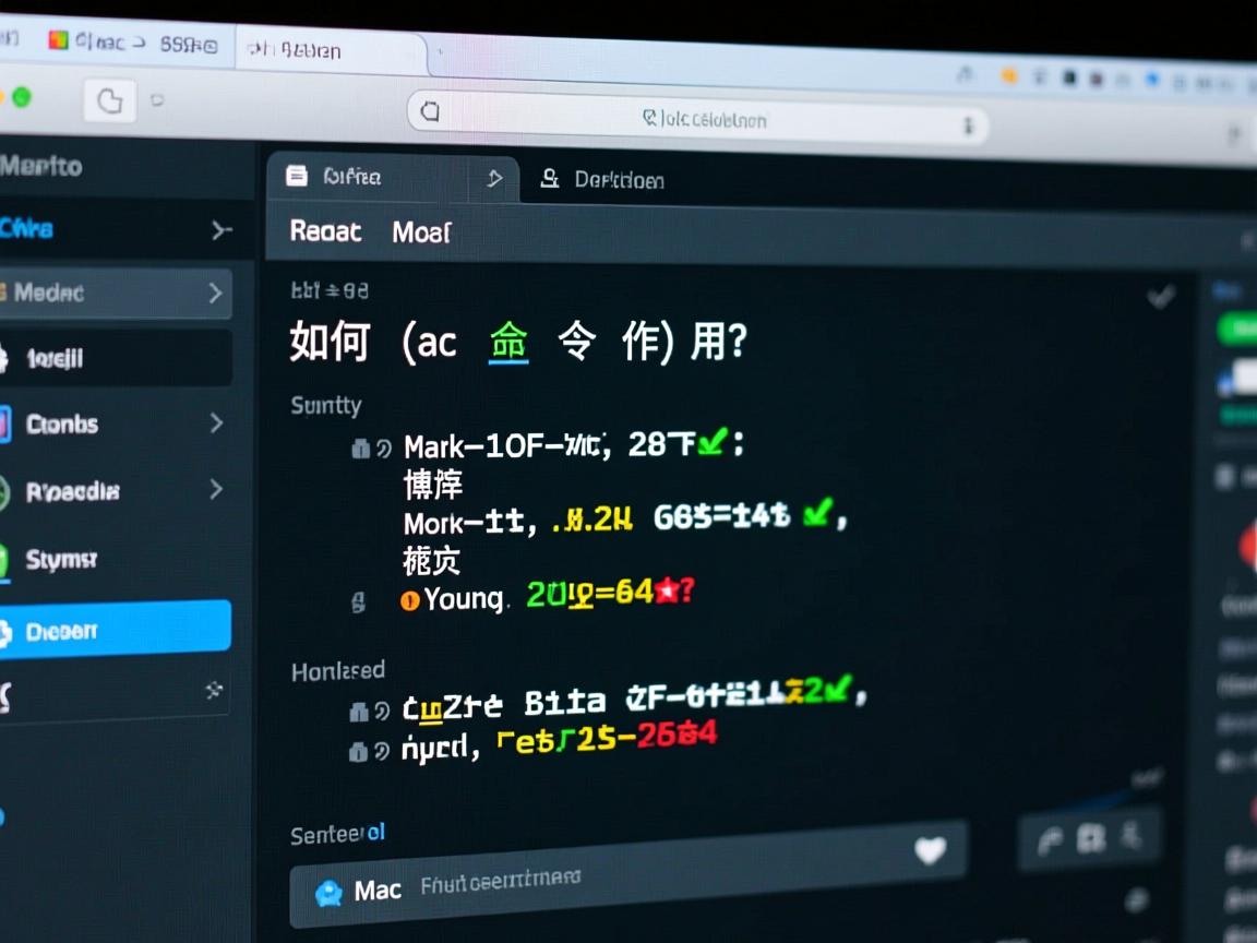 Mac如何查命令作用?  第3张 Mac如何查命令作用?  第3张