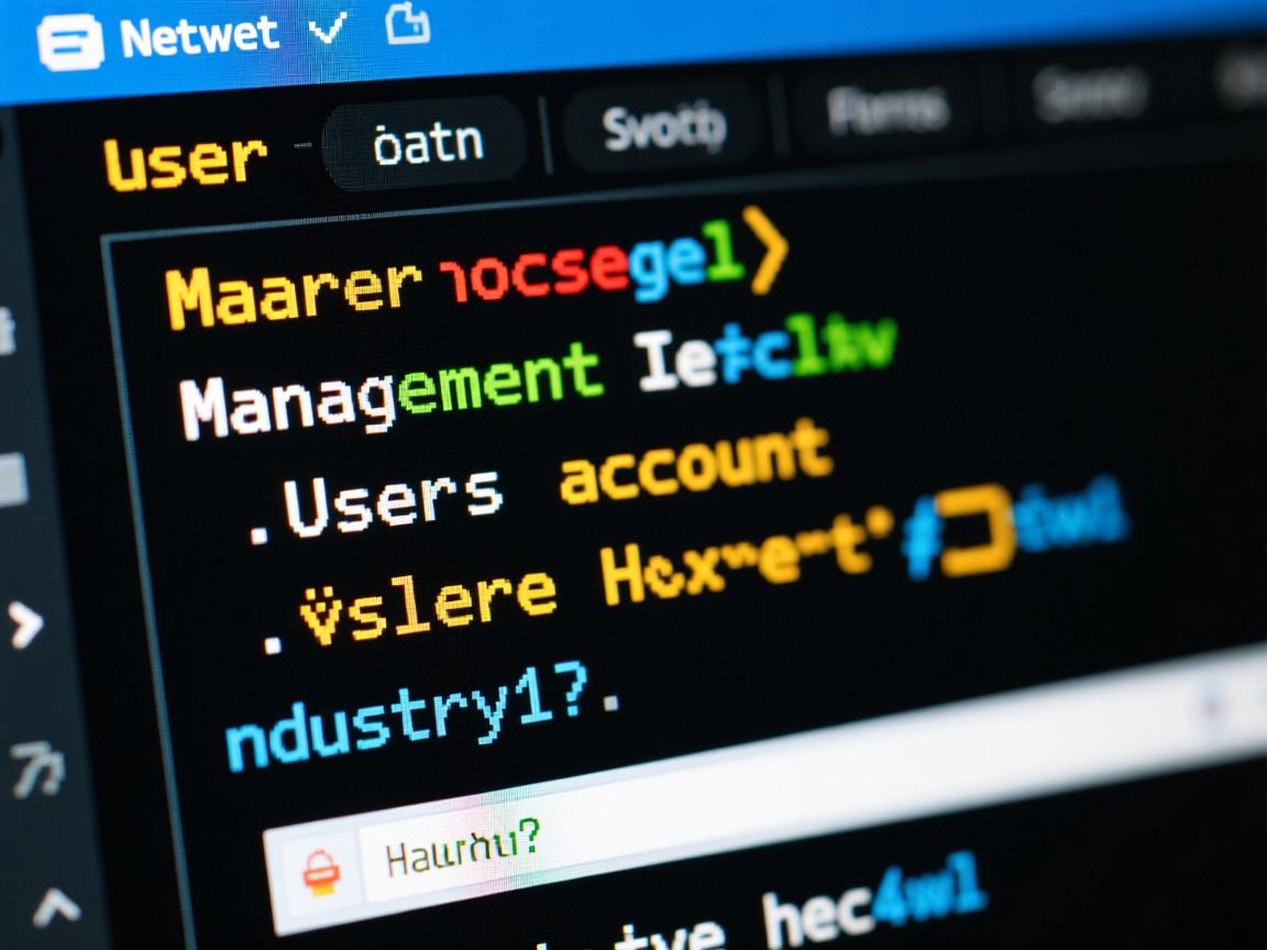net user命令如何管理用户账户  第1张 net user命令如何管理用户账户  第1张