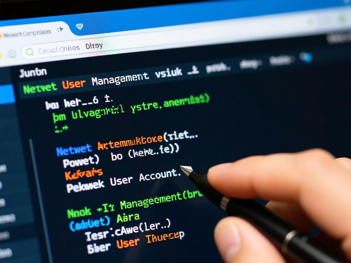 net user命令如何管理用户账户  第2张 net user命令如何管理用户账户  第2张
