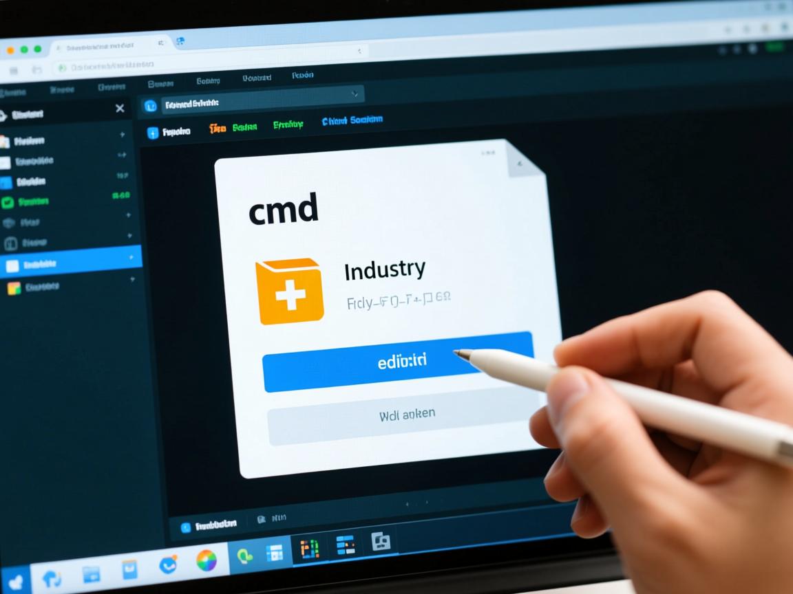 如何用cmd编辑文件?  第3张 如何用cmd编辑文件?  第3张