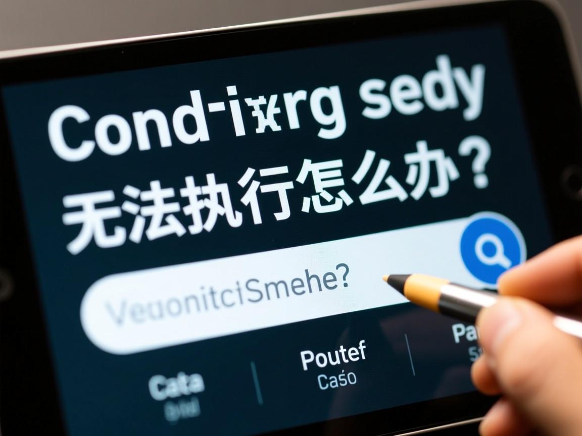 关机命令无法执行怎么办