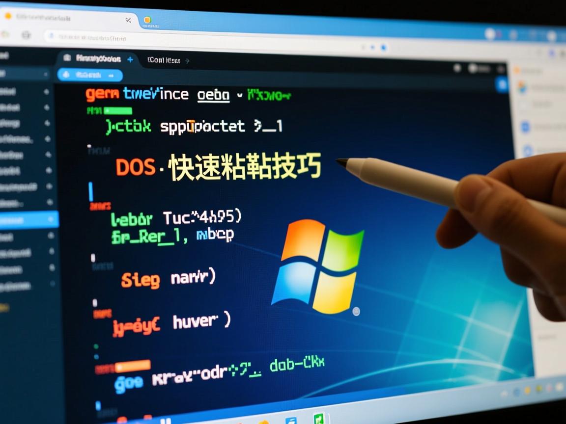 Windows下DOS命令快速粘贴技巧  第3张 Windows下DOS命令快速粘贴技巧  第3张