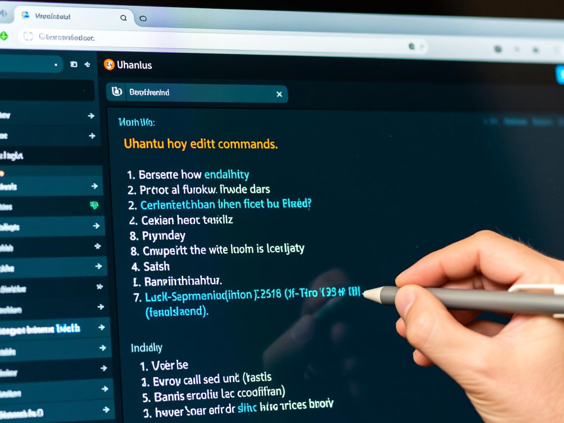 Ubuntu如何编辑命令  第2张