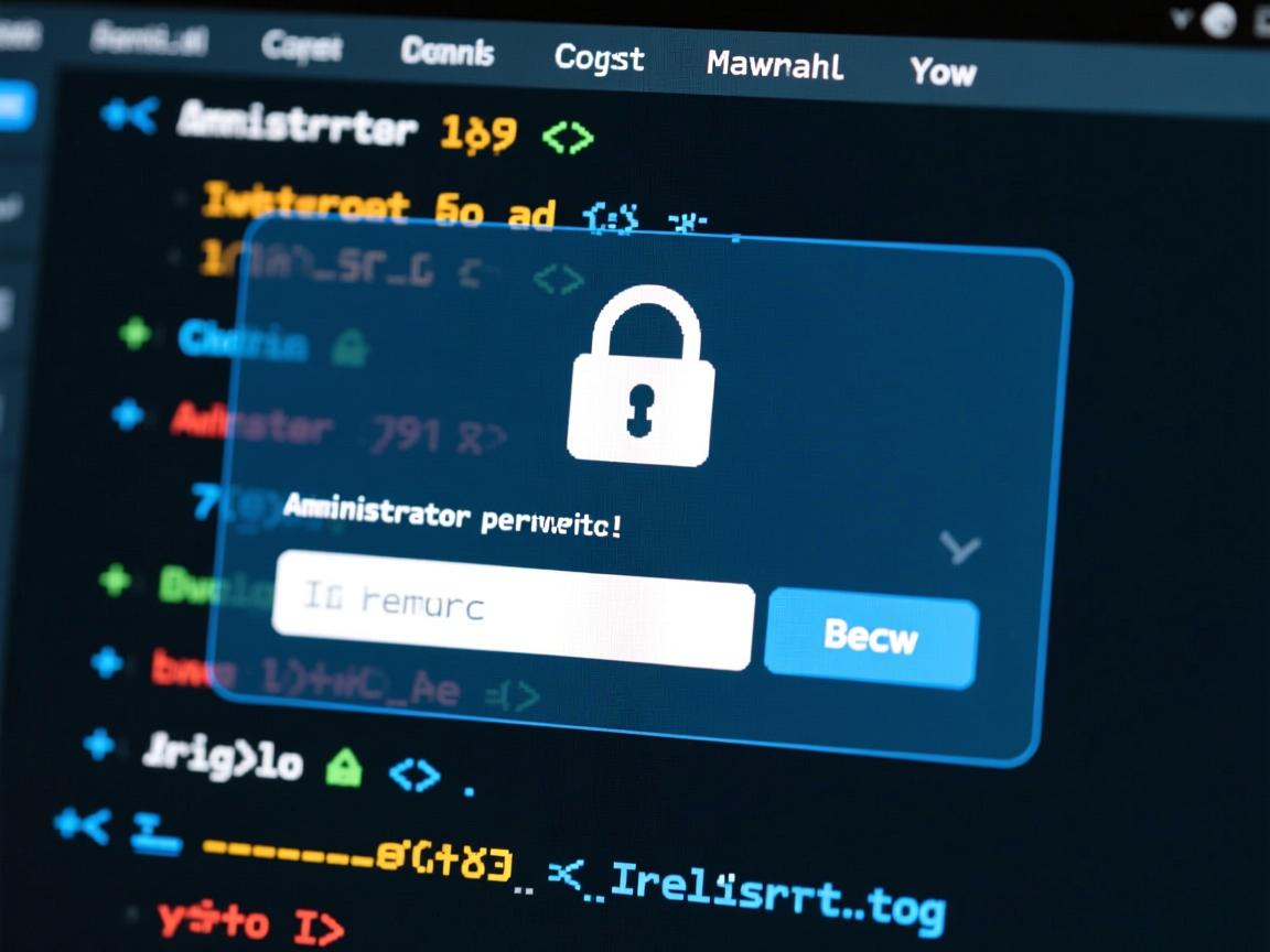 命令行如何获取管理员权限?  第1张 命令行如何获取管理员权限?  第1张