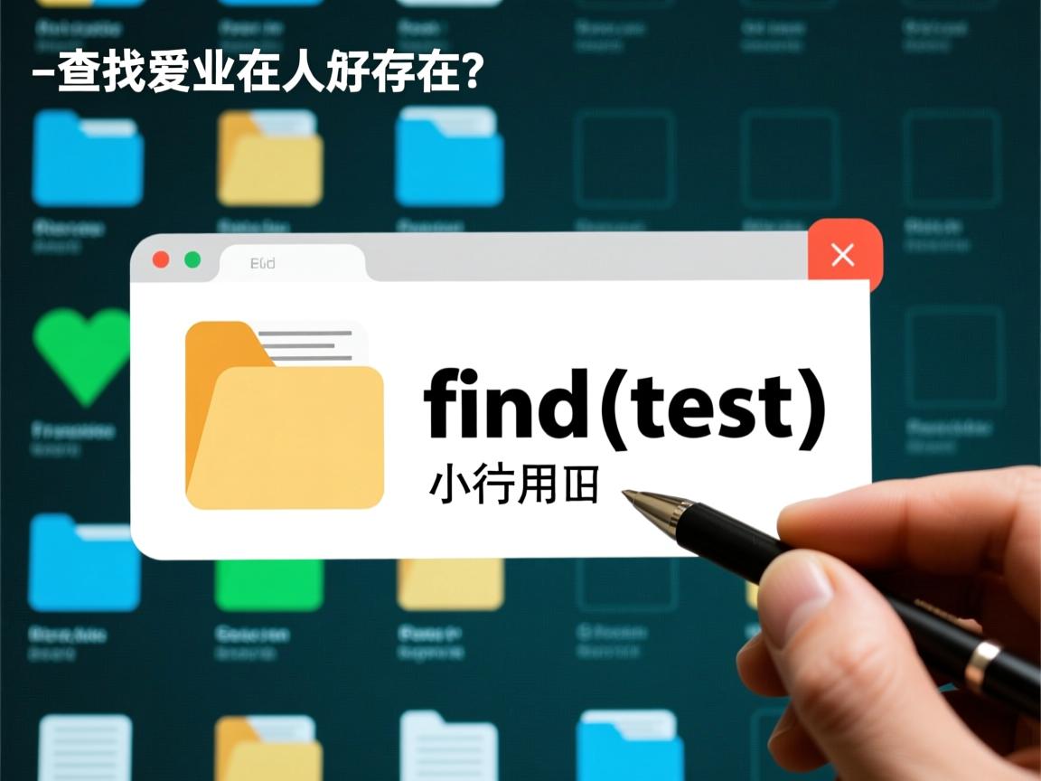 命令查找文件是否存在？find与test用法  第3张