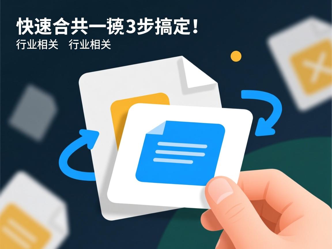 如何快速合并文件?3步搞定!  第2张 如何快速合并文件?3步搞定!  第2张