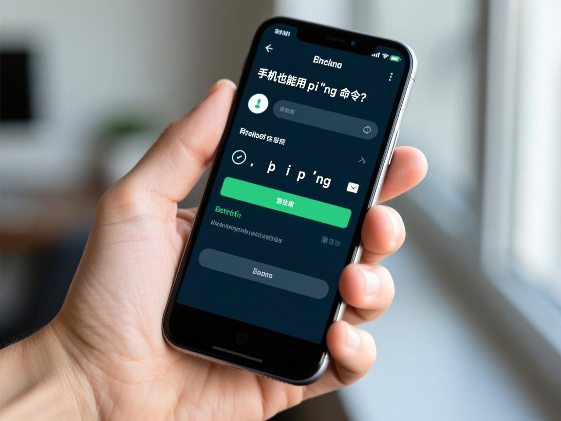 手机也能用ping命令?  第2张 手机也能用ping命令?  第2张